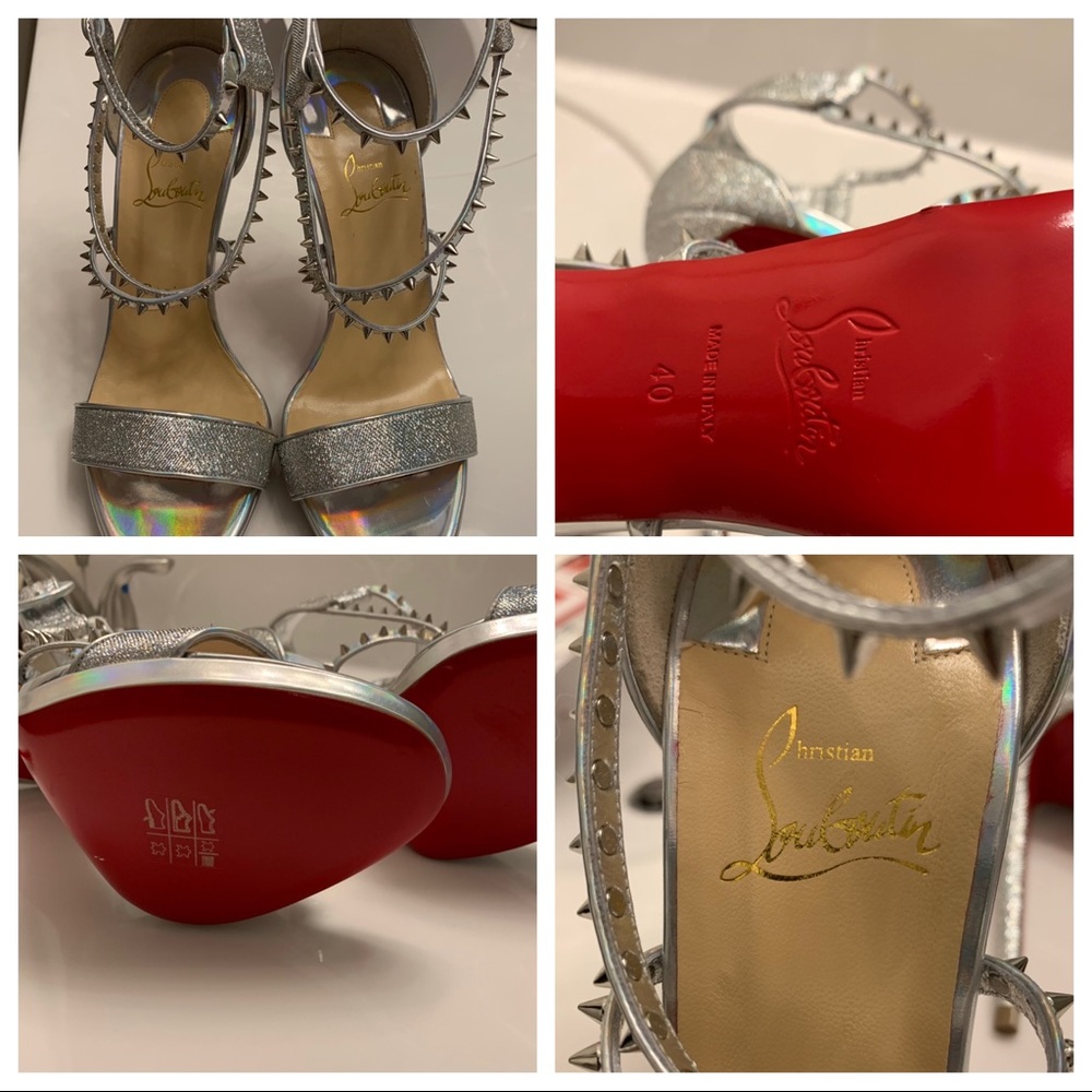 CHRISTIAN LOUBOUTIN STRASS SANDALS! 🔥😍
